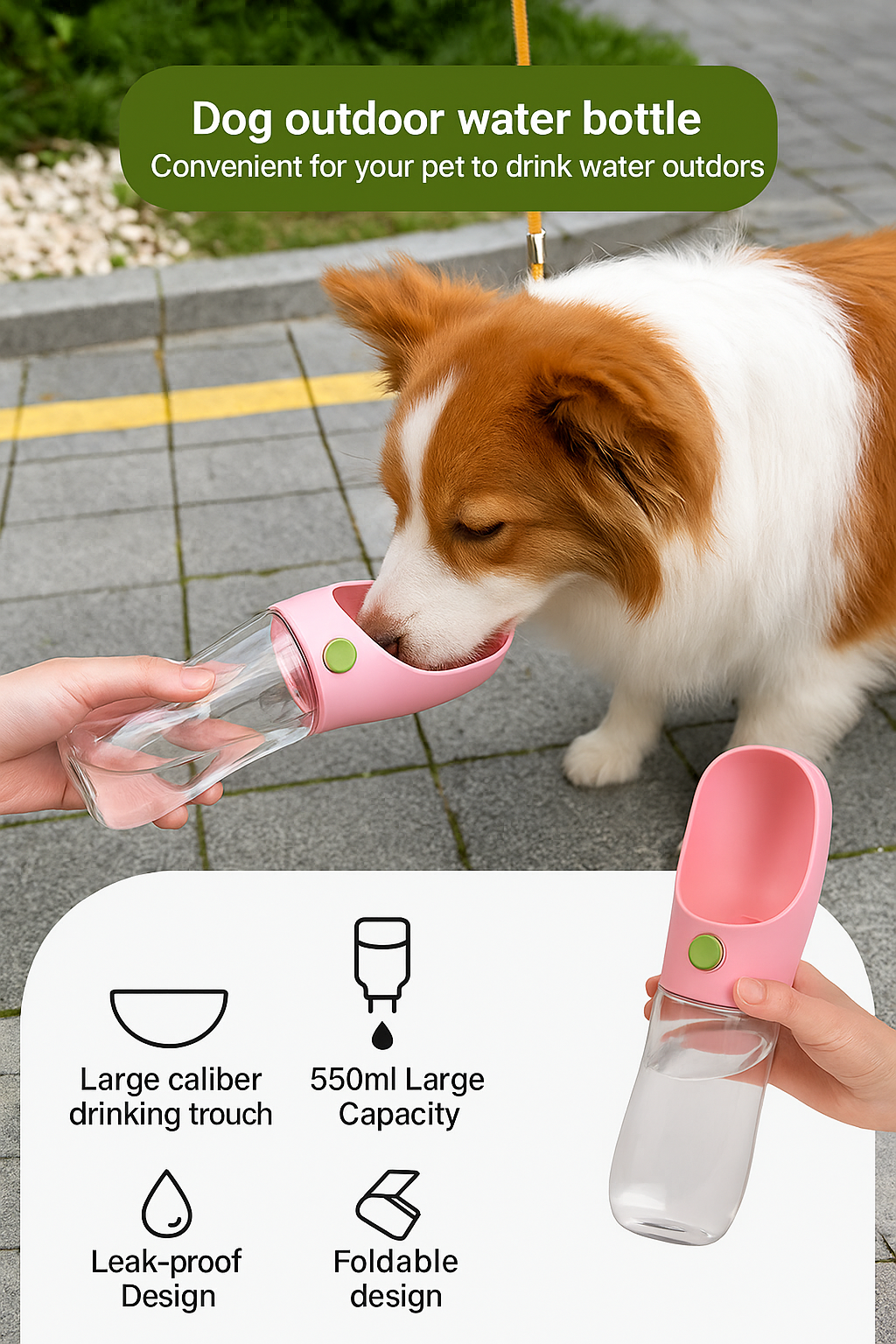 Portable Pet water fountain