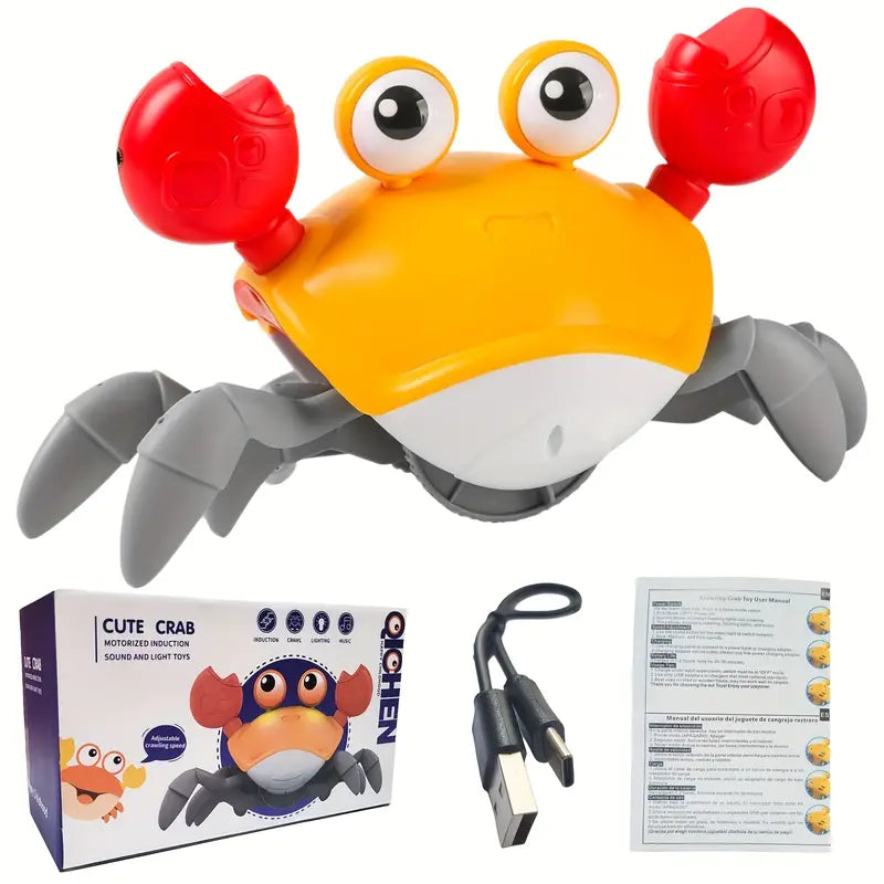 Crawling crab toy