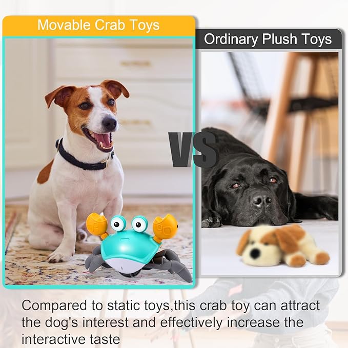 Crawling crab toy