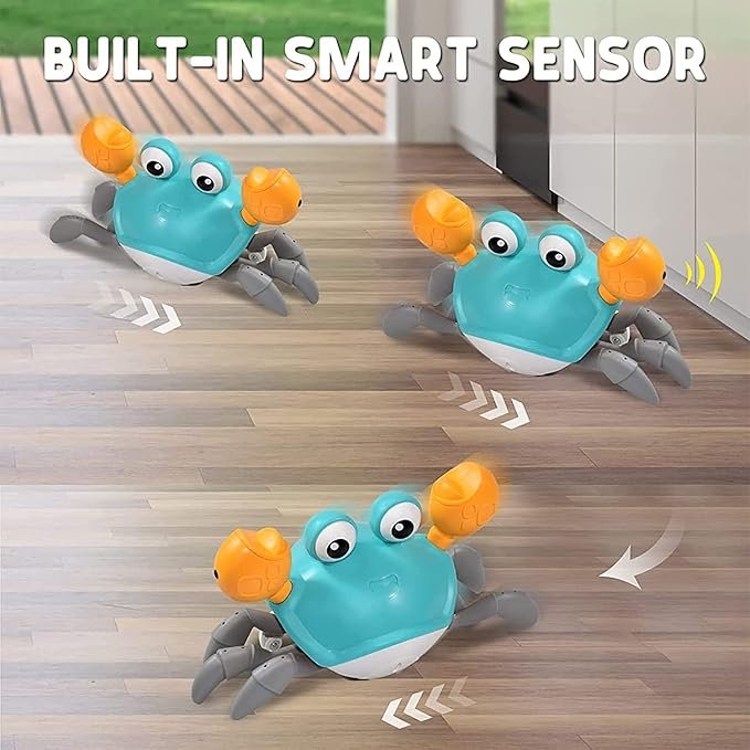 Crawling crab toy