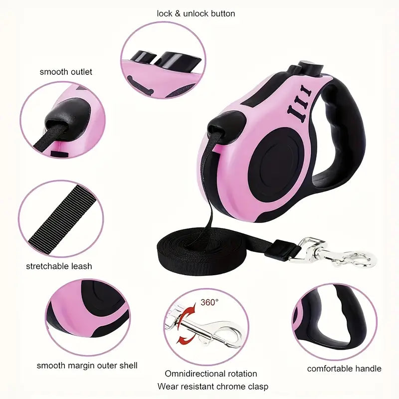 1pc Automatic retractable leash 3m