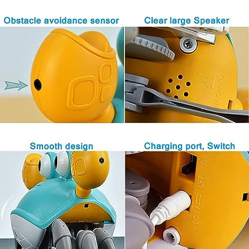 Crawling crab toy