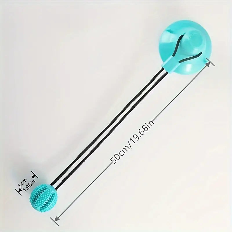 Pet suction dog toy ball