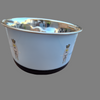 Stainless steel dog bowl