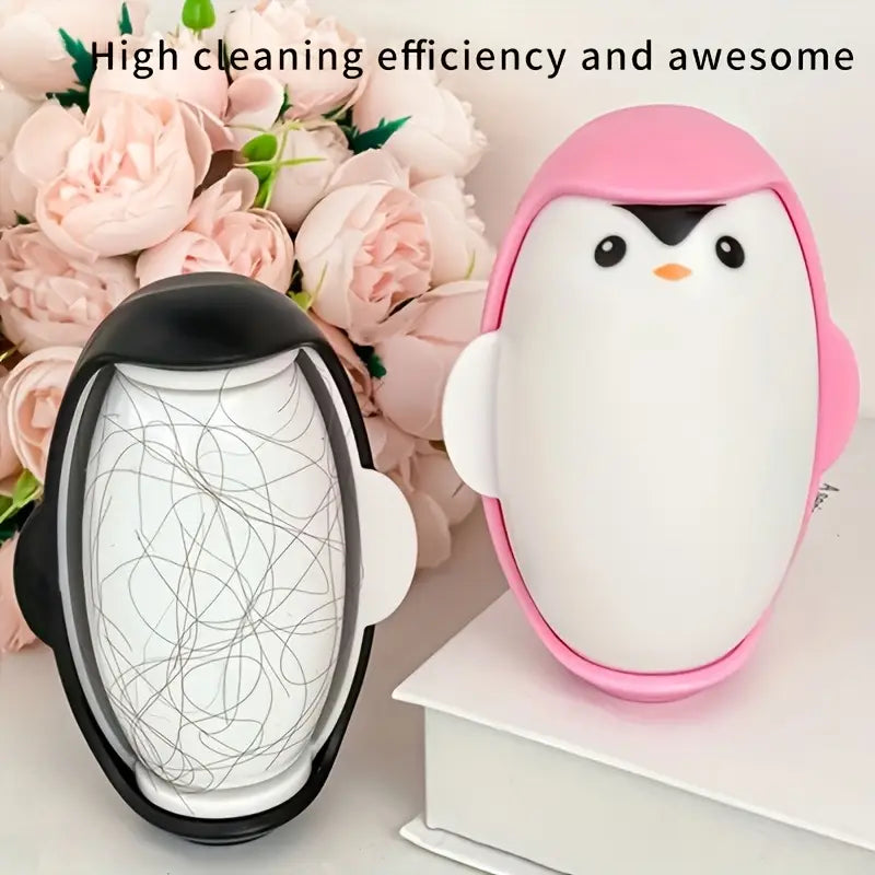 Mini Penguin Pet Hair washable and  reusable Removal Tool