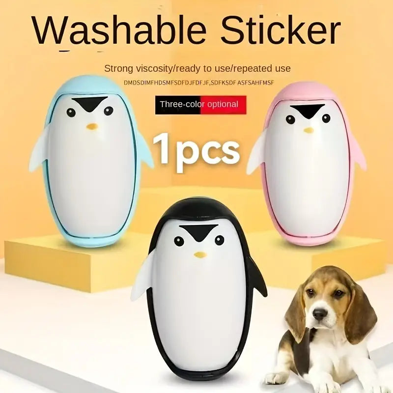 Mini Penguin Pet Hair washable and  reusable Removal Tool