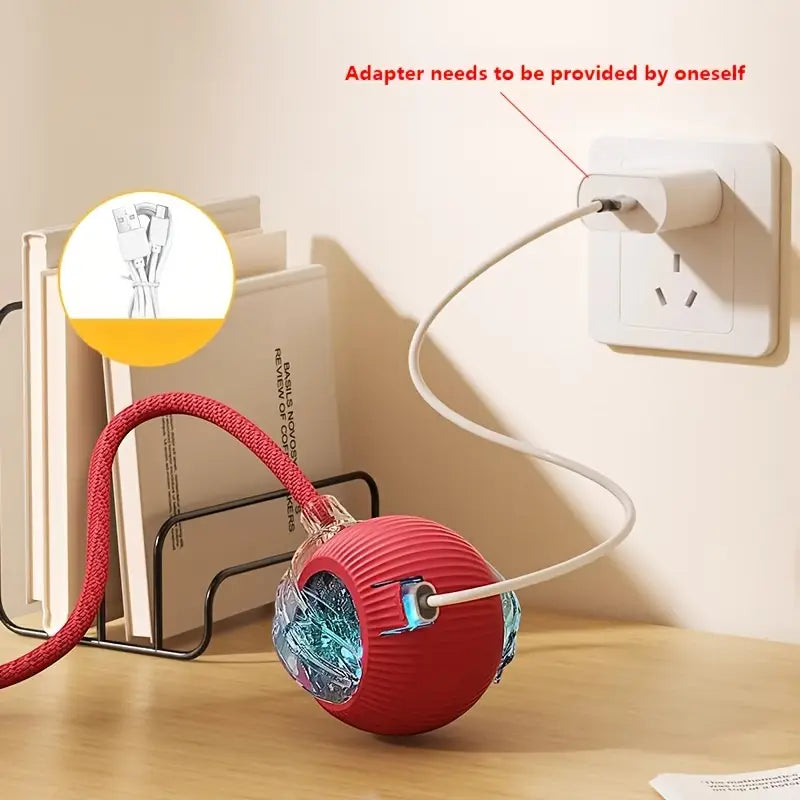Electric interactive cat toy ball