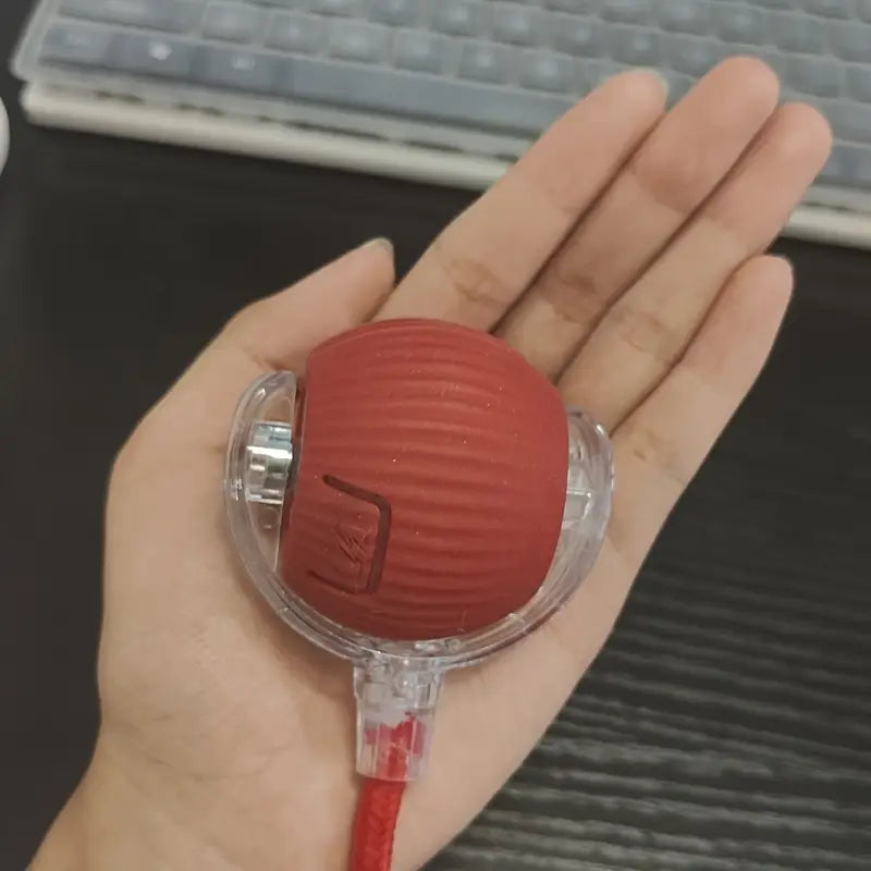 Electric interactive cat toy ball