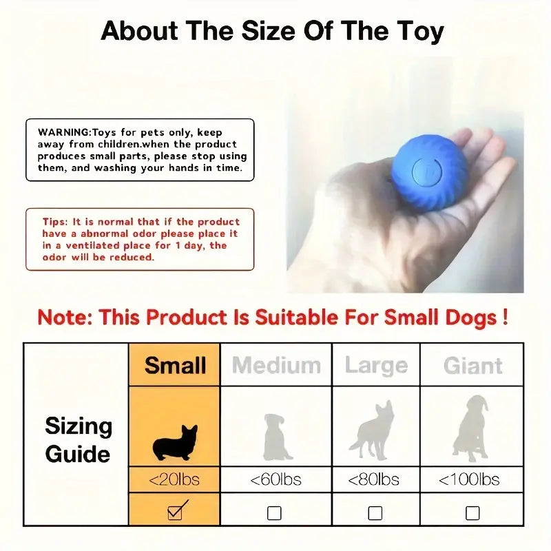 Rechargable Electric interactive toy ball