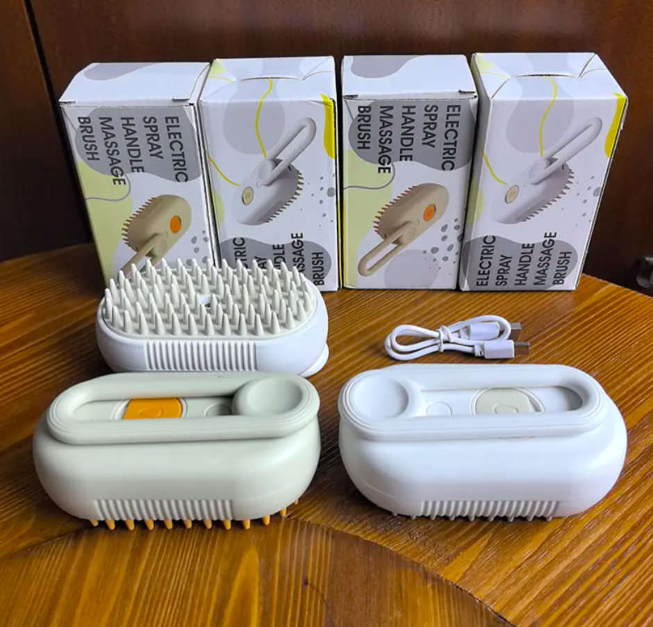 3-in-1 Pet brush cat and dog cleaner