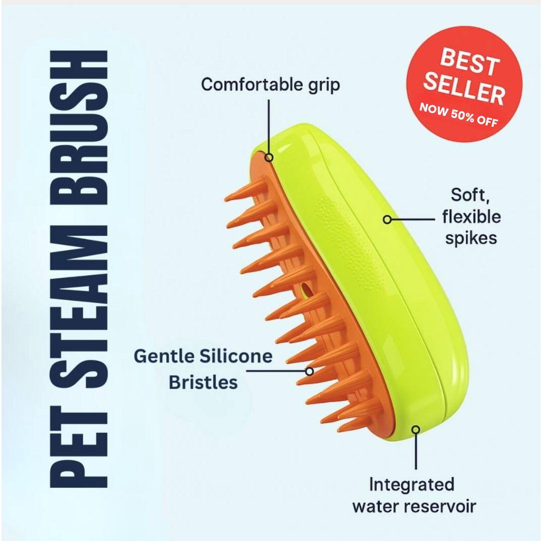 Instant De-shedder and Shiny Coat Brush