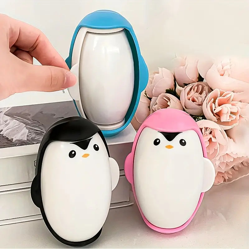 Mini Penguin Pet Hair washable and  reusable Removal Tool