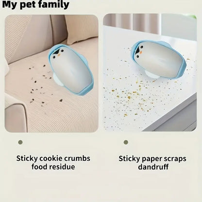 Mini Penguin Pet Hair washable and  reusable Removal Tool