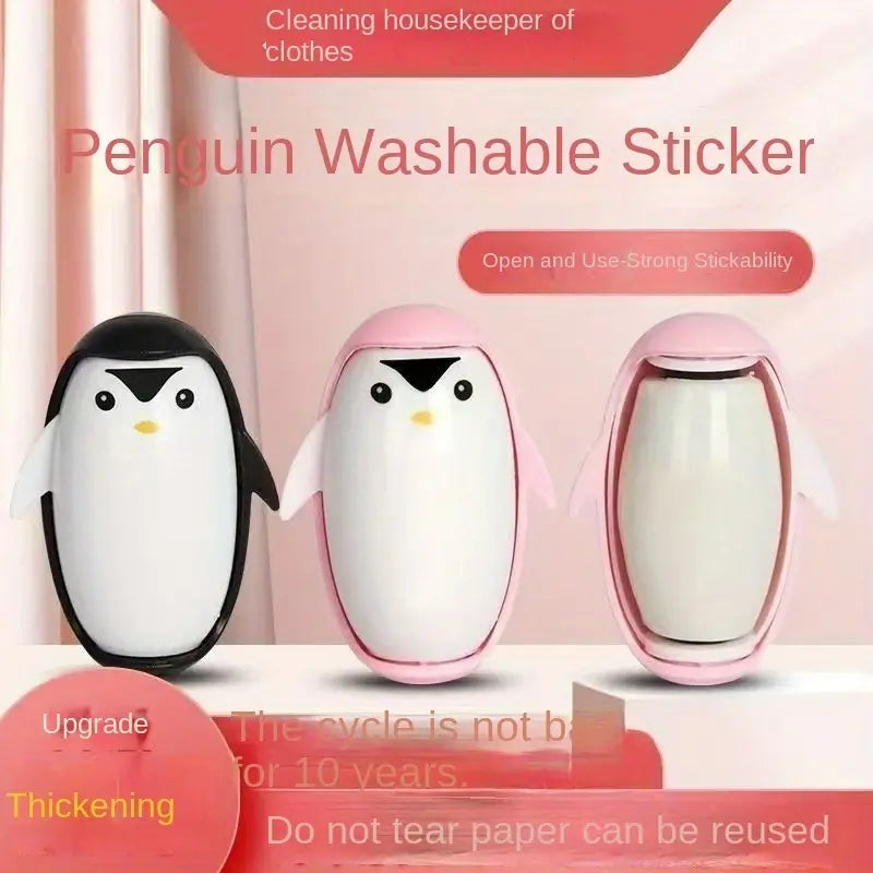 Mini Penguin Pet Hair washable and  reusable Removal Tool