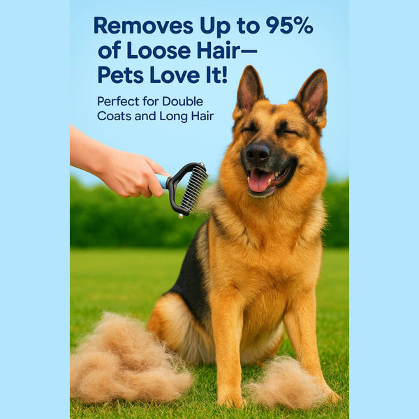 Pet Dematting & Detangling Comb