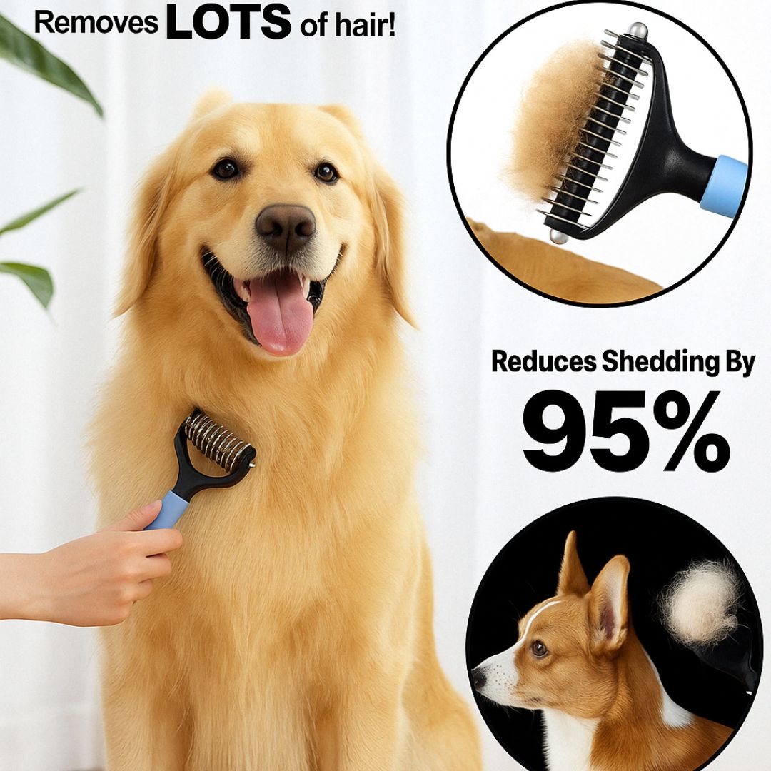 Pet Dematting & Detangling Comb