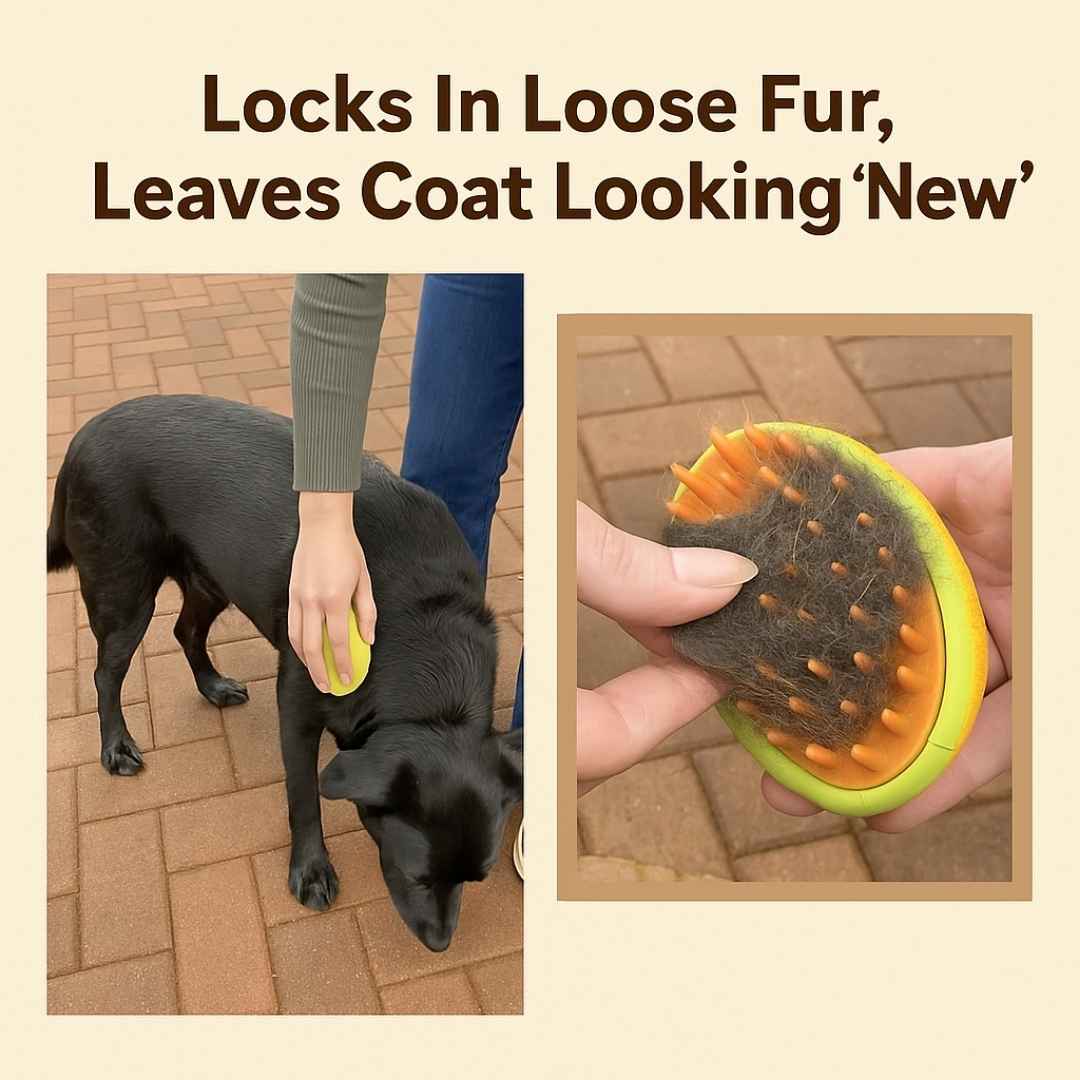 Instant De-shedder and Shiny Coat Brush