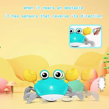 Crawling crab toy